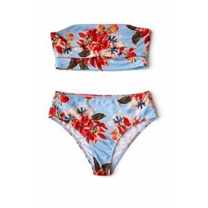 Floral Swimwear Two-piece Large